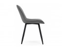Стул на металлокаркасе Вейв темно-серый / черный в Набережных Челнах
