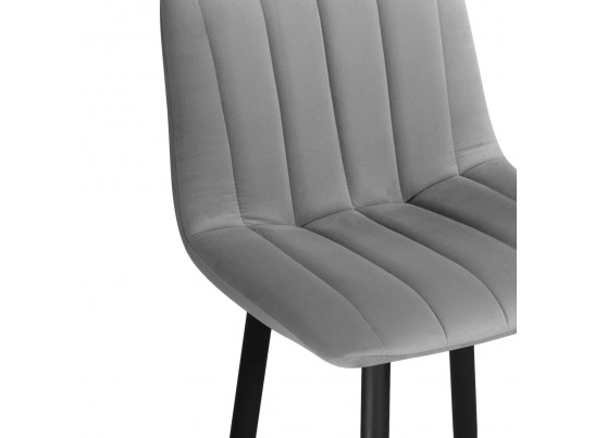 Полубарный стул Дани латте / черный в Набережных Челнах