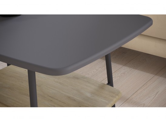 Журнальный стол Калифорния Юкон Графит/дуб сонома в Набережных Челнах