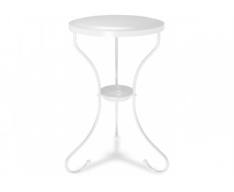 Журнальный столик Sheffilton SHT-CT10-1 белый муар