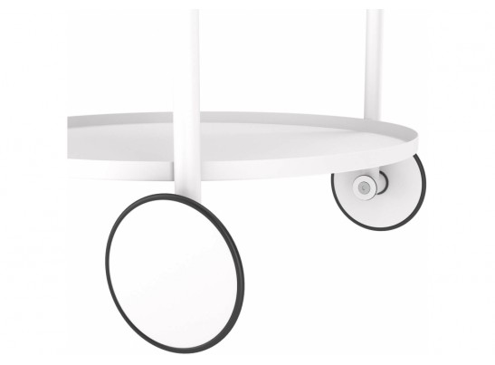 Журнальный столик SHT-CT60 белый муар / белый в Набережных Челнах