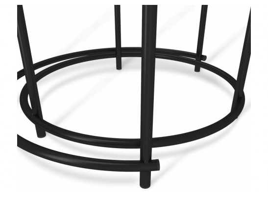 Журнальный столик SHT-CT7 дуб беленый / черный муар в Набережных Челнах