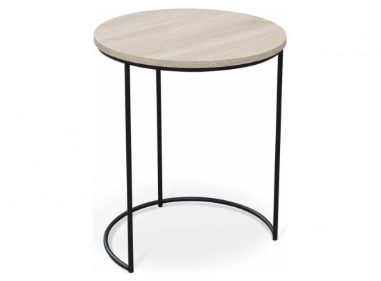 Журнальный столик SHT-CT7 дуб беленый / черный муар в Набережных Челнах