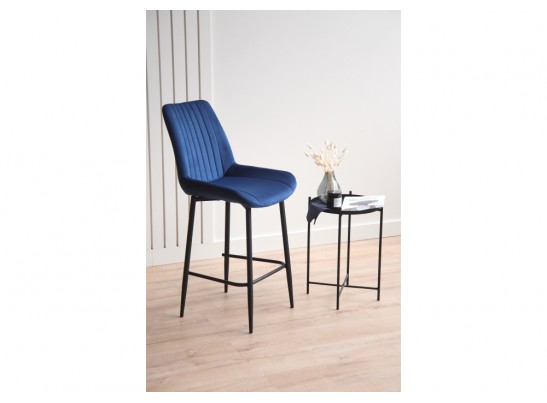 Полубарный стул Седа 360 синий (zd 798) / черный в Набережных Челнах