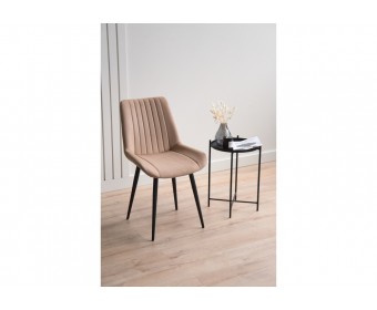 Стул на металлокаркасе Седа бежевый (zd 210) / черный