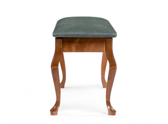 Банкетка Хиль орех / зеленая в Набережных Челнах