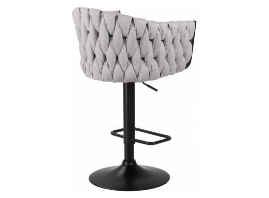 Барный стул 9690-LM Leon серый / черный в Набережных Челнах