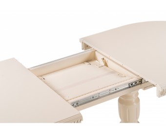 Деревянный стол Эритрин овальный бежевый