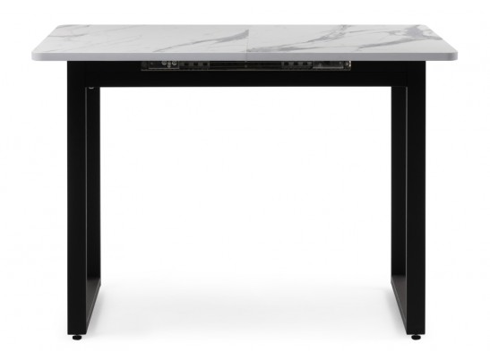 Деревянный стол Кэрин черный / белый в Набережных Челнах