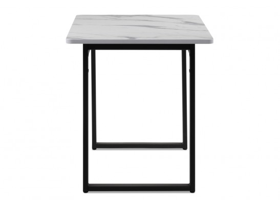 Деревянный стол Кэрин черный / белый в Набережных Челнах