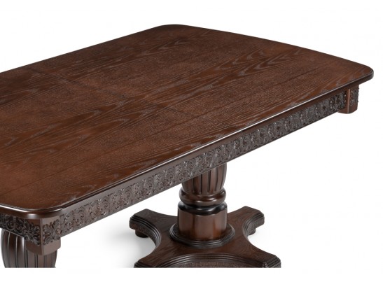 Деревянный стол Морнит 180(240)х100х76 орех темный / орех в Набережных Челнах