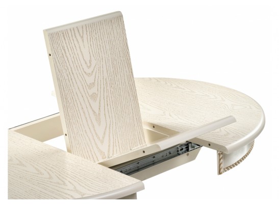 Деревянный стол Павия крем / золотая патина в Набережных Челнах