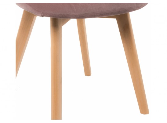 Деревянный стул Filip light purple / wood в Набережных Челнах