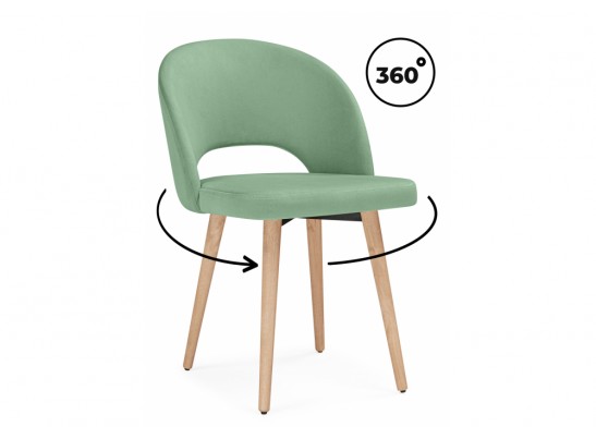 Деревянный стул Курбис 360 фисташковый (zd 651) / светлое дерево в Набережных Челнах