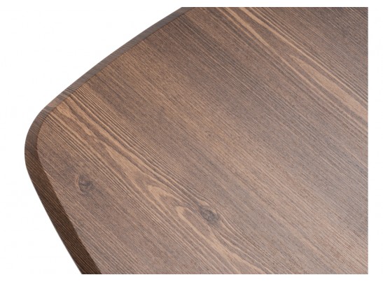 Набор столиков Лойс 80х80х46(60х60х38) мрамор черный / дуб антик в Набережных Челнах