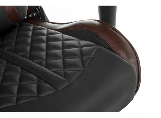 Компьютерное кресл Sprint коричневое / черное в Набережных Челнах