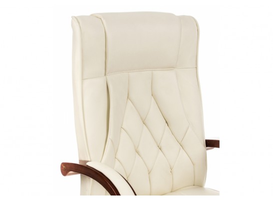 Компьютерное кресло Grandi кремовое в Набережных Челнах