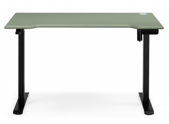 Компьютерный стол Маркос 140х80 зеленый / черный в Набережных Челнах