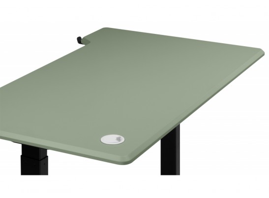 Компьютерный стол Маркос 140х80 зеленый / черный в Набережных Челнах