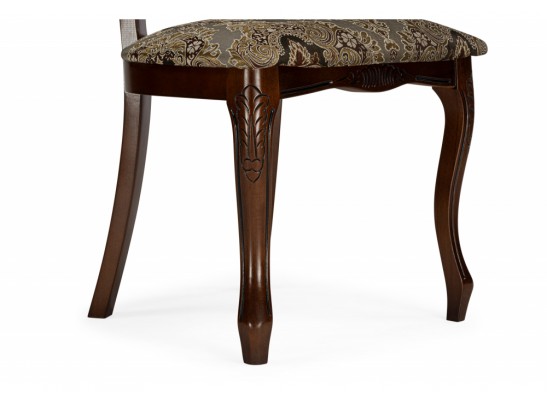 Кресло Bronte муса чёрная вишня / патина