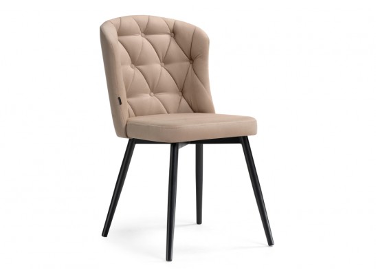 Обеденная группа Эудис velutto 05 / белый мрамор / черный в Набережных Челнах