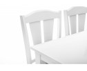 Обеденная группа Mali (стол и 4 стула) white / grey в Набережных Челнах