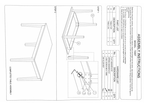 Обеденная группа Mali (стол и 4 стула) white / grey в Набережных Челнах