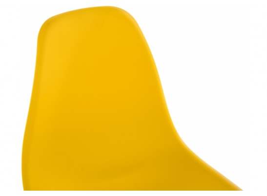 Пластиковый стул Eames PC-015 желтый в Набережных Челнах