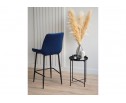 Полубарный стул Челси синий (zd 798) / черный в Набережных Челнах