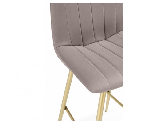 Полубарный стул Дани Мини латте (zd 290) / золотой в Набережных Челнах