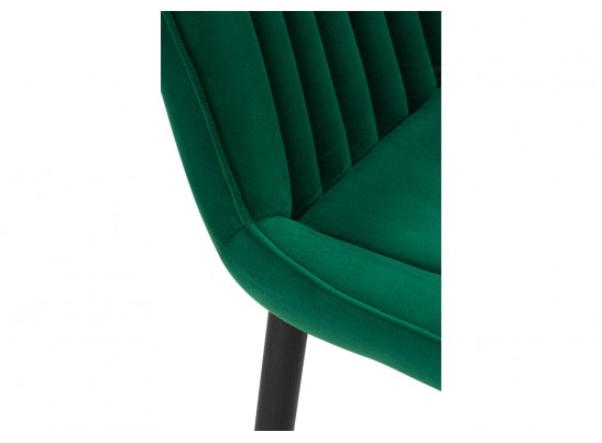 Полубарный стул Седа велюр зеленый / черный в Набережных Челнах