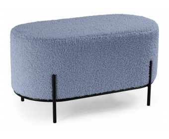 Пуф Duet-П blue / blac