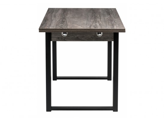 Стол Форли дуб рошелье / черный матовый в Набережных Челнах