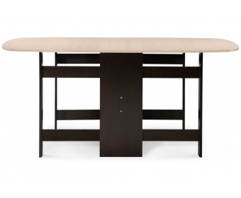 Стол-книжка Йентель бабочка венге / дуб молочный