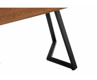 Стол Kont 120х80х75 dark walnut