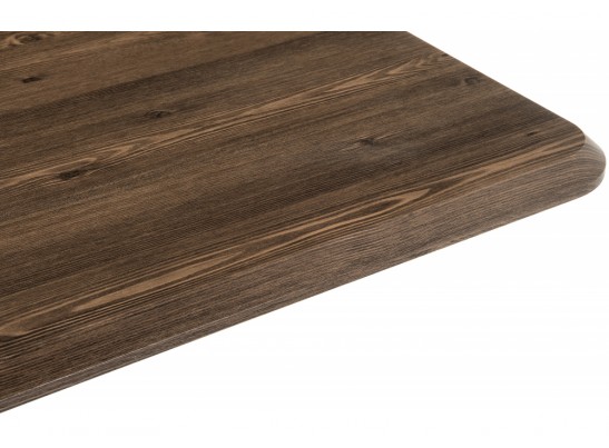 Стол на тумбе Санса 120 кантри орех / графит в Набережных Челнах