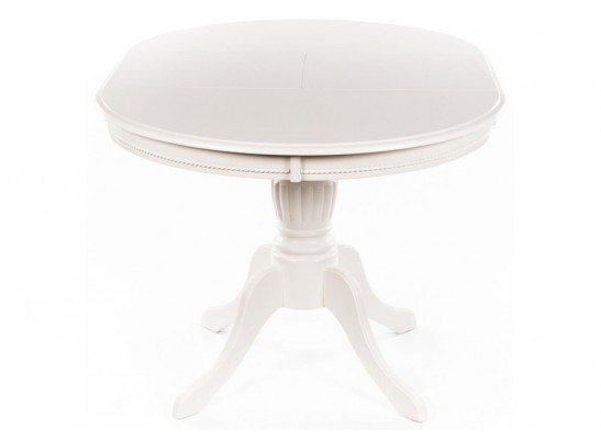 Стол раскладной Toskana 90(125)х90х75 молочно-белый в Набережных Челнах
