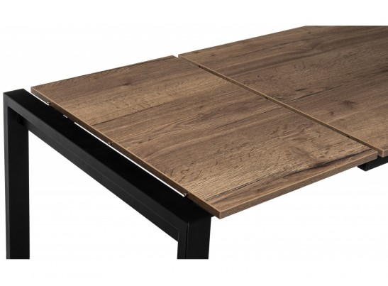 Стол Центавр дуб галифакс / черный матовый в Набережных Челнах