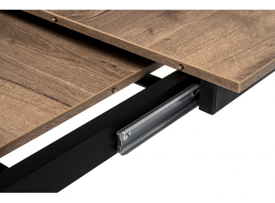 Стол Центавр дуб галифакс / черный матовый в Набережных Челнах