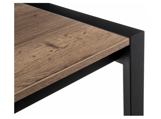 Стол Центавр дуб галифакс / черный матовый в Набережных Челнах