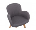 Стул Asia wooden legs / grey fabric в Набережных Челнах