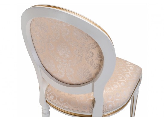 Стул Данте молочный с золотой патиной в Набережных Челнах