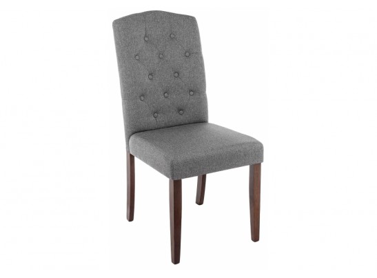 Стул Menson dark walnut / fabric grey в Набережных Челнах