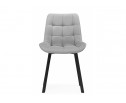 Стул на металлокаркасе Челси П светло-серый (zd 960) / черный в Набережных Челнах
