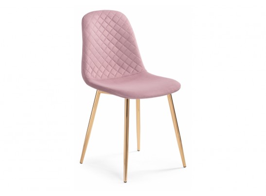 Стул на металлокаркасе Dabl light purple/ gold в Набережных Челнах