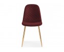 Стул на металлокаркасе Dabl wine red / gold в Набережных Челнах