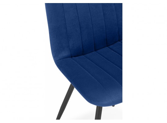 Стул на металлокаркасе Дани синий (zd 798) / черный в Набережных Челнах