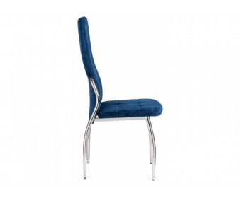 Стул на металлокаркасе Farini dark blue