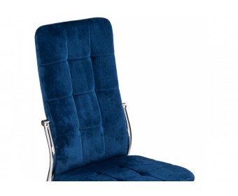 Стул на металлокаркасе Farini dark blue