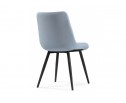 Стул на металлокаркасе Fox black / light blue в Набережных Челнах